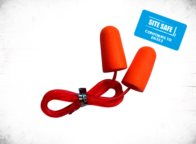 Disposable Ear Plugs - 2 Pairs