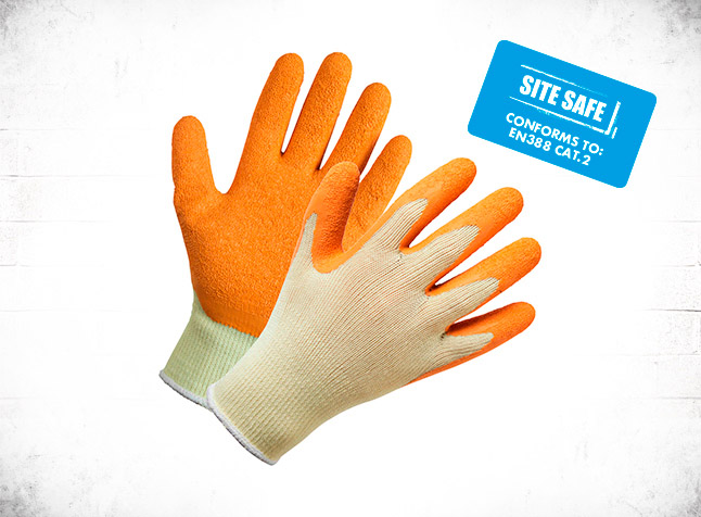 Super Strength Latex Grip Gloves